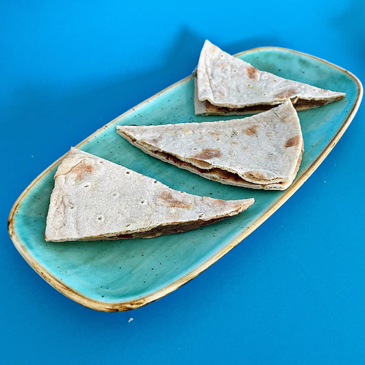 Avocado, Queso & Bean Quesadillas