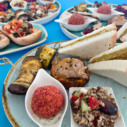 Vegan Silver Finger Food Menu