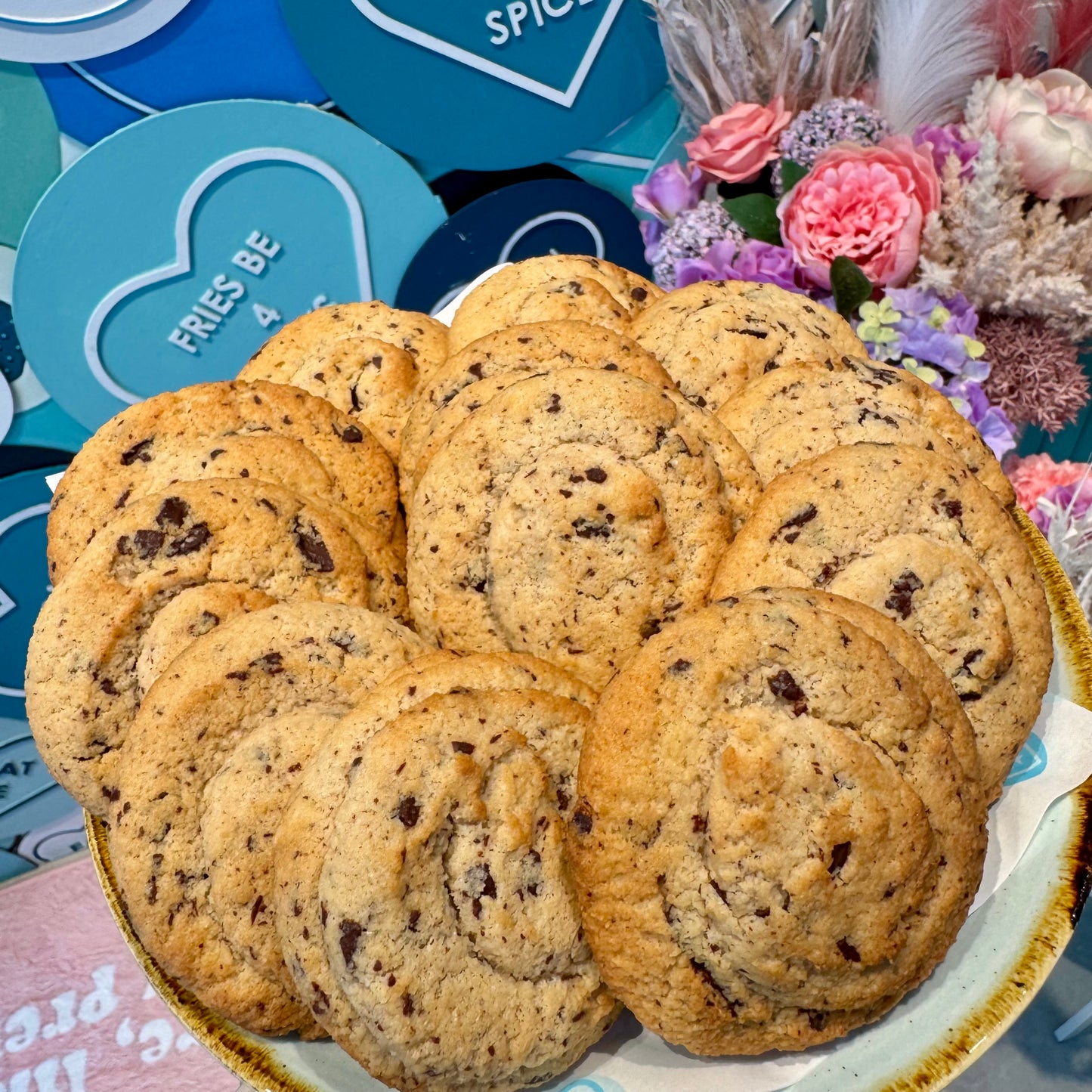 Keto Belgian Chocolate Chunk Cookies