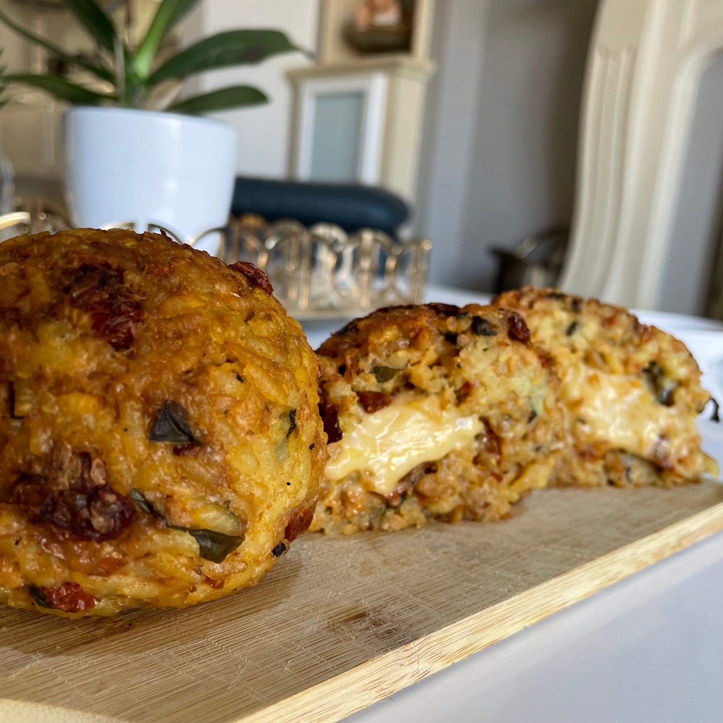 Vegan Basil & Sundried Tomato Arancini (Pack x2)