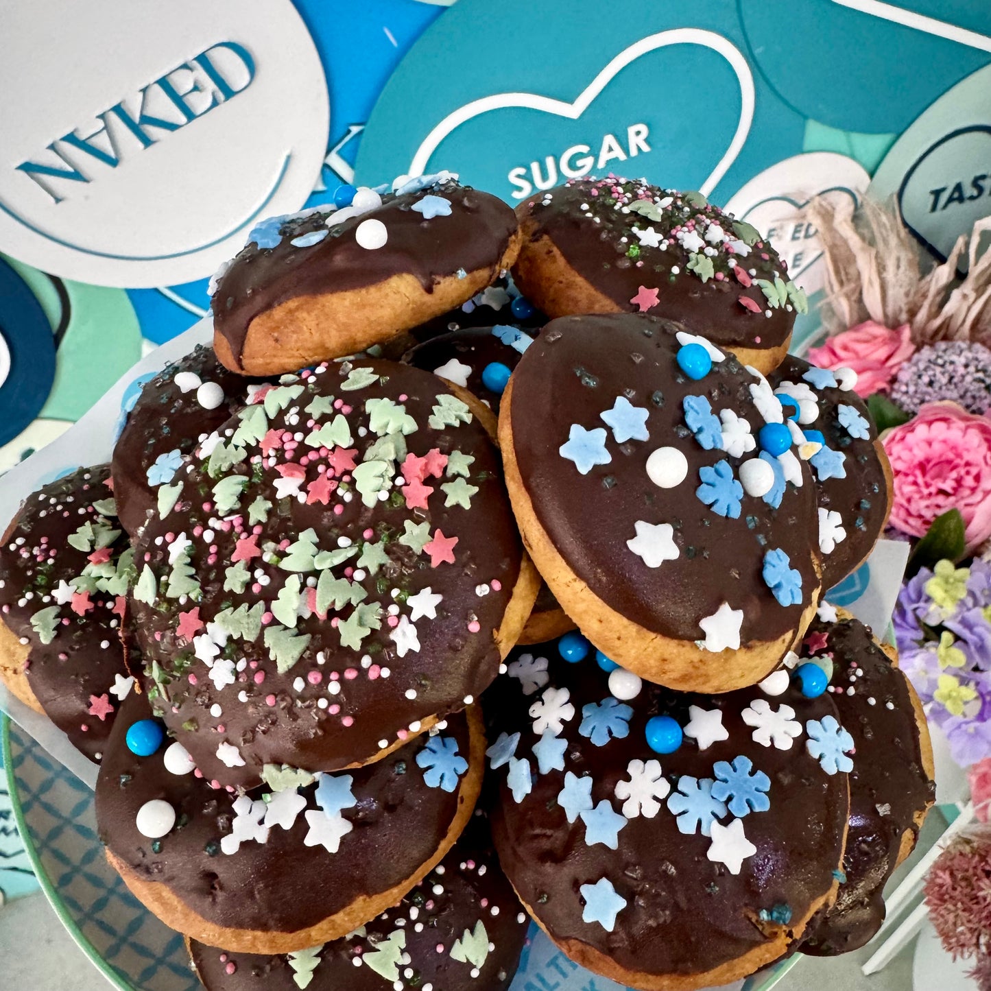 Belgian Chocolate Christmas Cookies