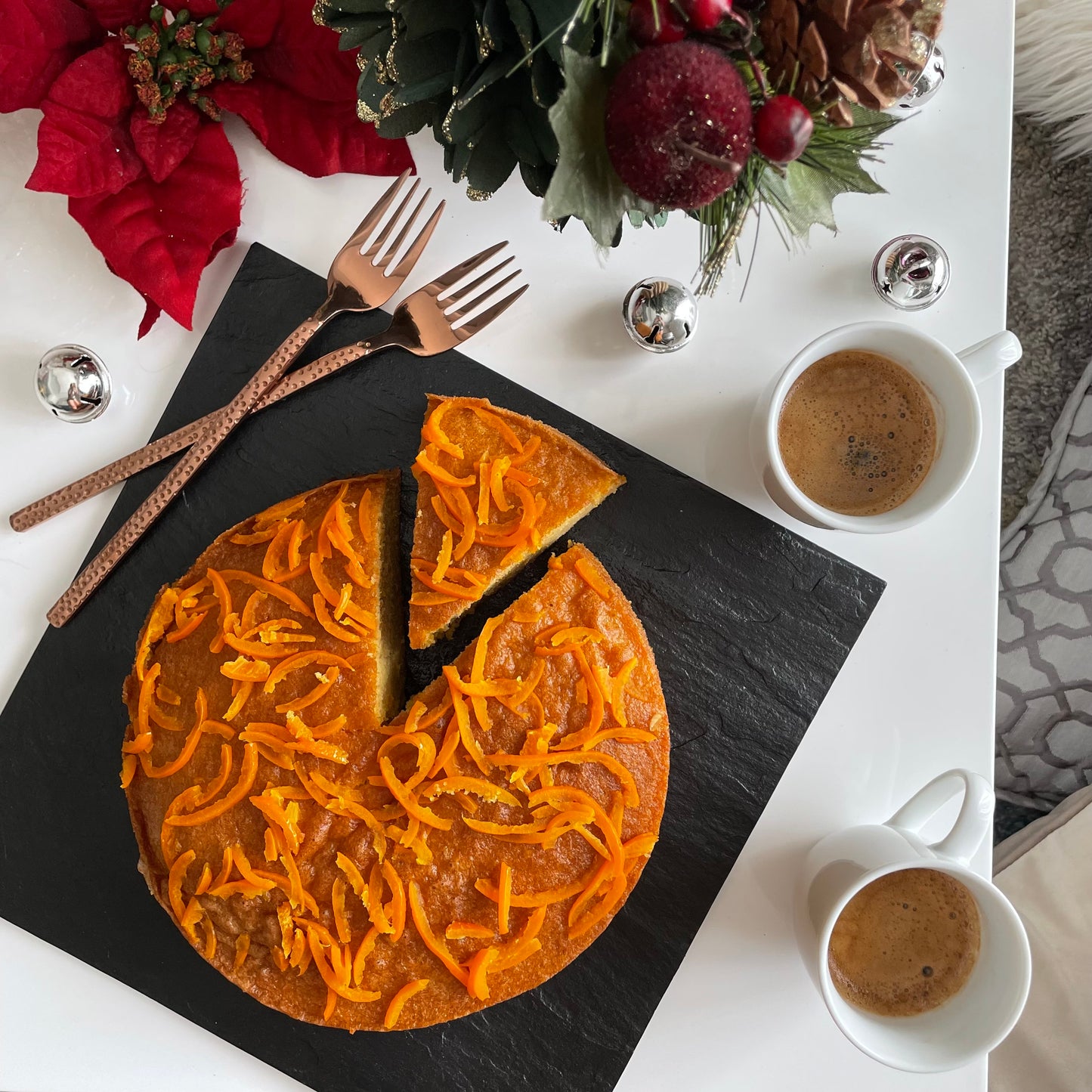 Tangerine & Honey Tea Cake