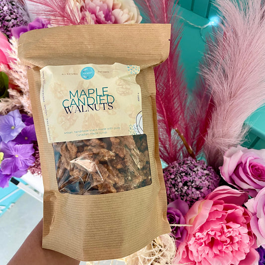 Maple Candied Walnuts