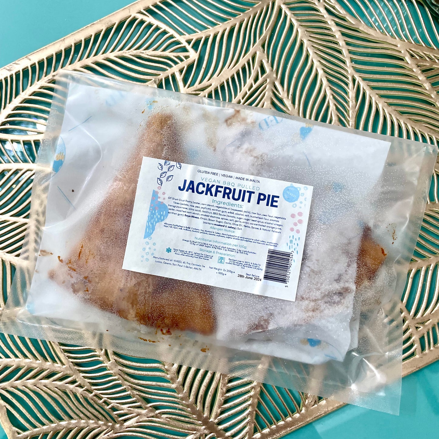 Vegan BBQ Pulled Jackfruit Pie (Pack x2)