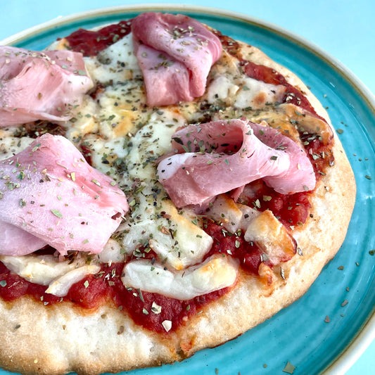 Chevre, Parmiggiano & Prosciutto SlimPizza