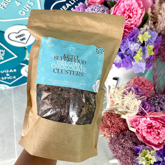 Keto Superfood Belgian Chocolate Clusters