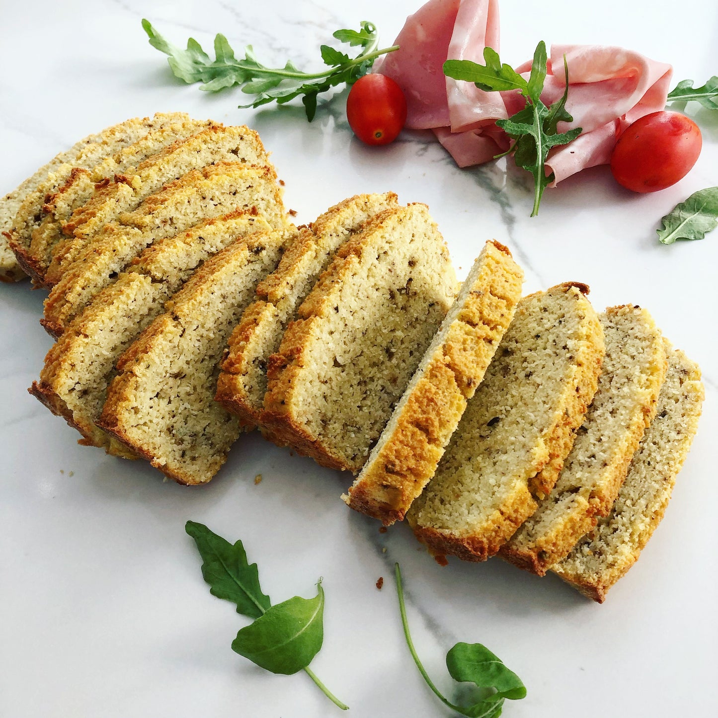 Mixed Herb Keto Bread