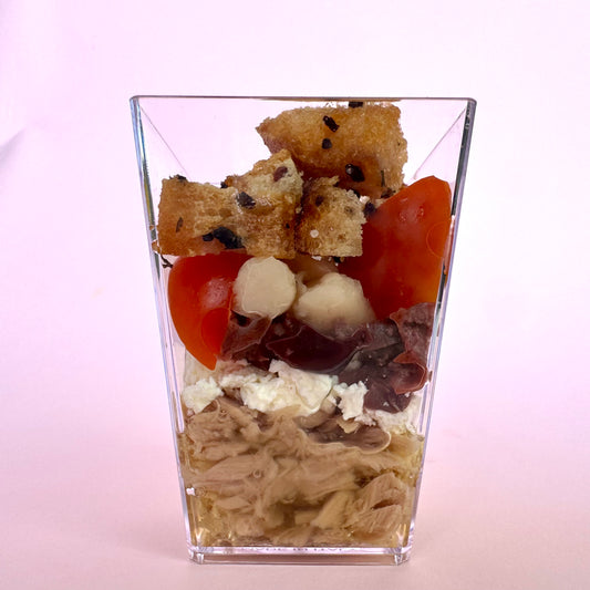 Deconstructed Maltese Ftira Verrine