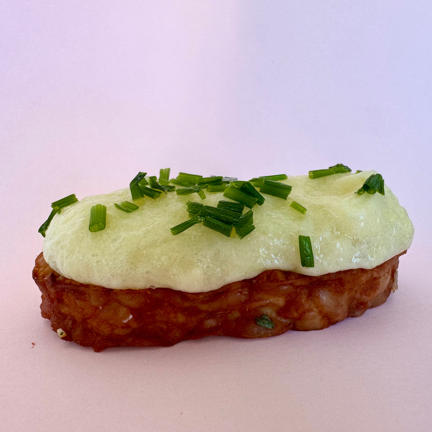 Tempeh Steak w/Pommes Puree
