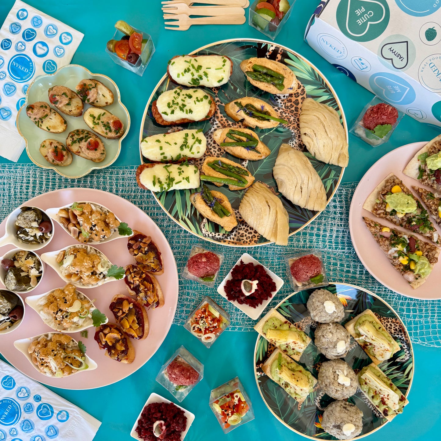 Vegan/Gluten Free 10-Item Party Food Pack
