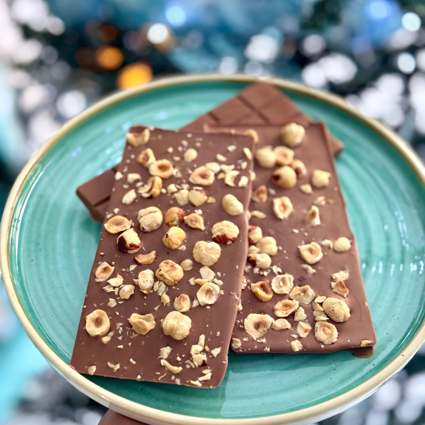 Diabetic Belgian Milk Chocolate Hazelnut Bar