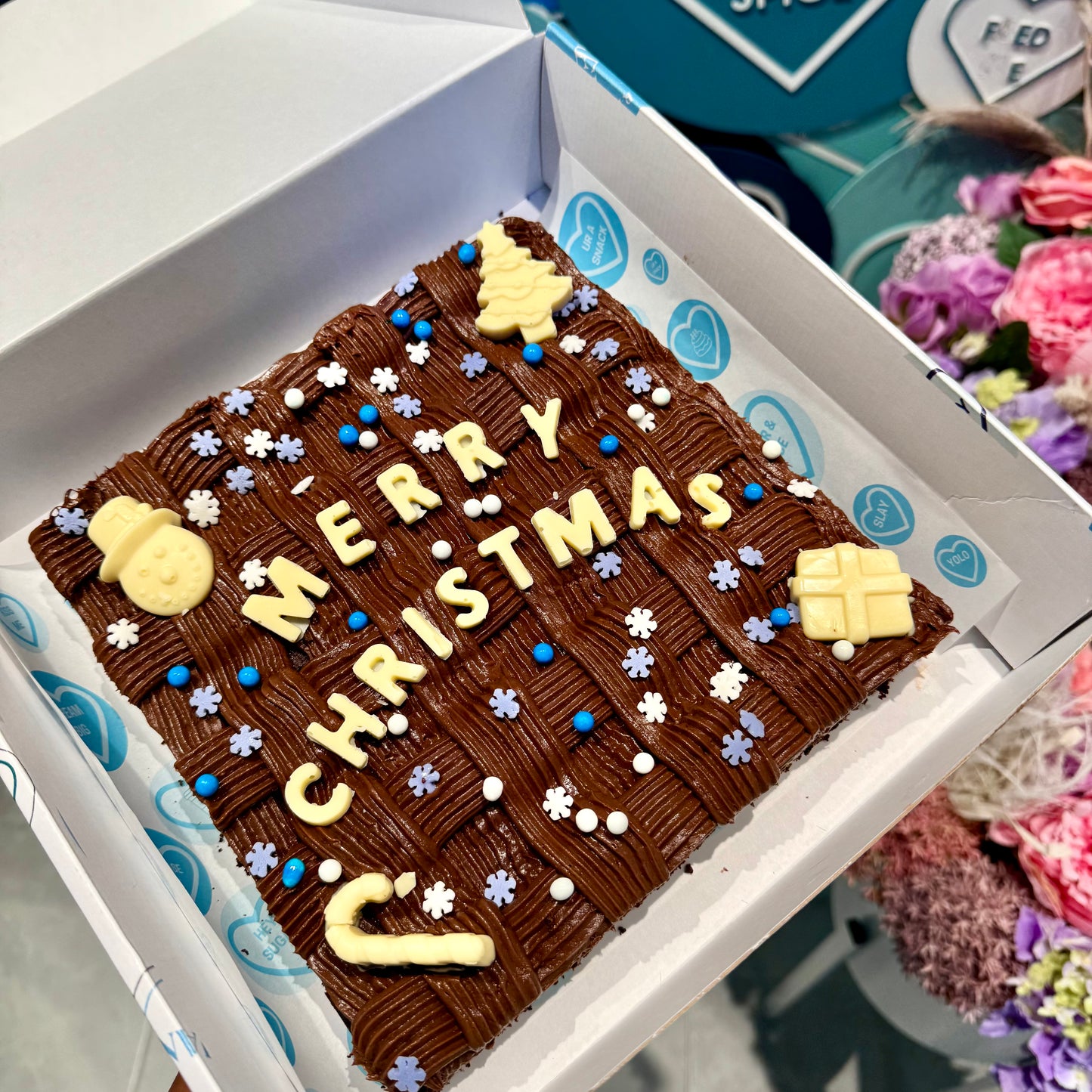 Belgian Chocolate Brownie Cake