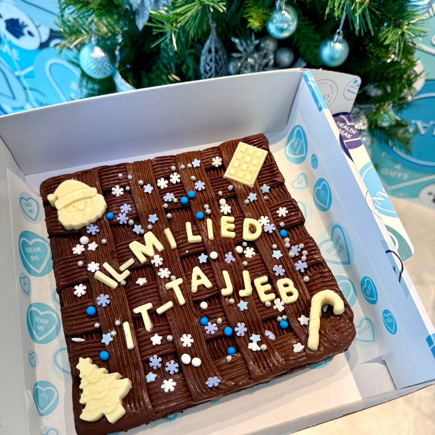 Belgian Chocolate Brownie Cake