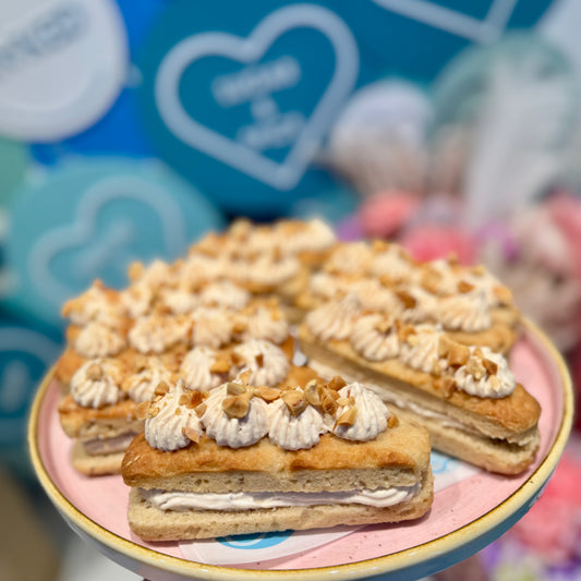 Sugar Free Peanut Butter Cheesecake Eclair